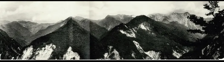 日治時期能高山