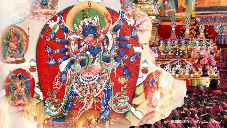 勝樂金剛為無上瑜伽部智慧母續的本尊