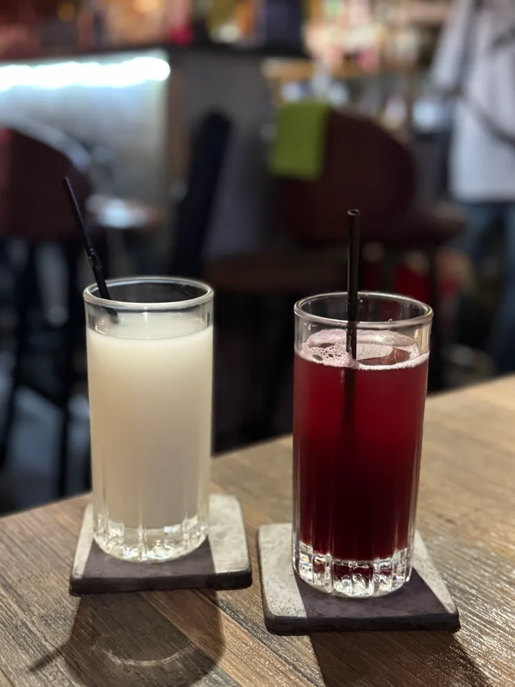 套餐 可爾必思(去冰)   +0元  &  單點  泡泡系列(葡萄,去冰)   120元