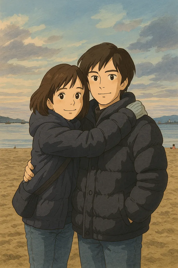 ⬆ 吉卜力風格插畫