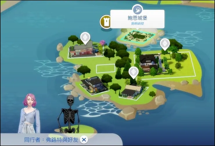 正好去鮑恩城堡看能不能遇到傳說中的海怪！