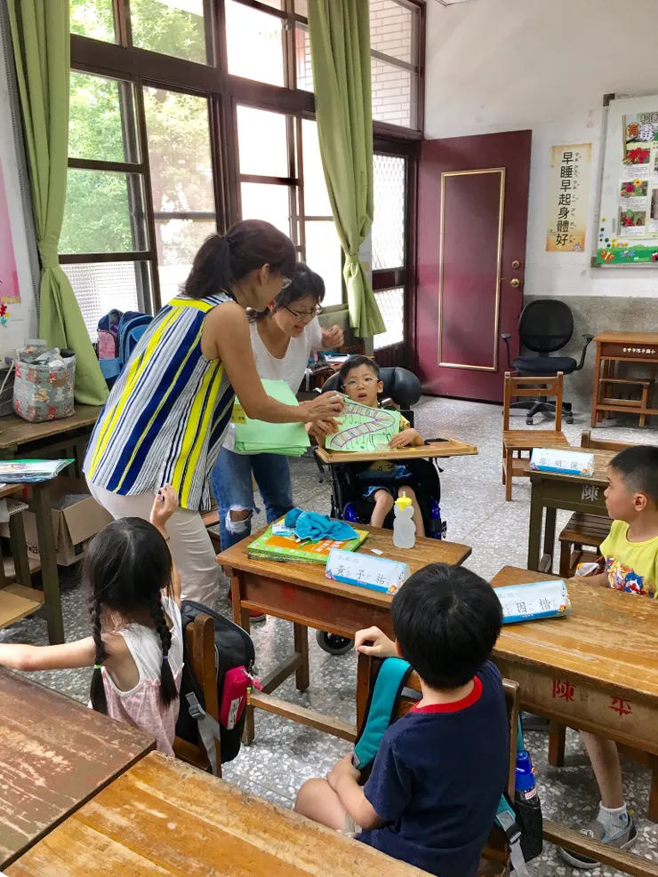 極重度的孩子更要把握機會走出去被認識。