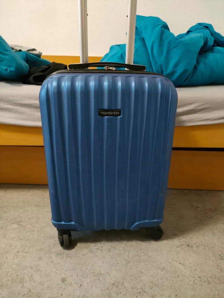 我就靠這個23吋行李箱活過來的