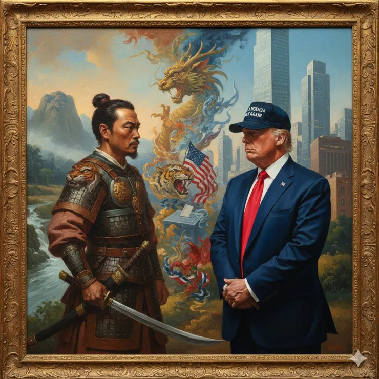 Gemini生成周處對川普