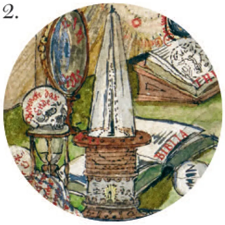 2.	阿塔諾爐（athanor）——阿塔諾爐又稱煉金爐，為煉金的轉化提供持續穩定的緩慢加熱，過程可能需要好幾週。