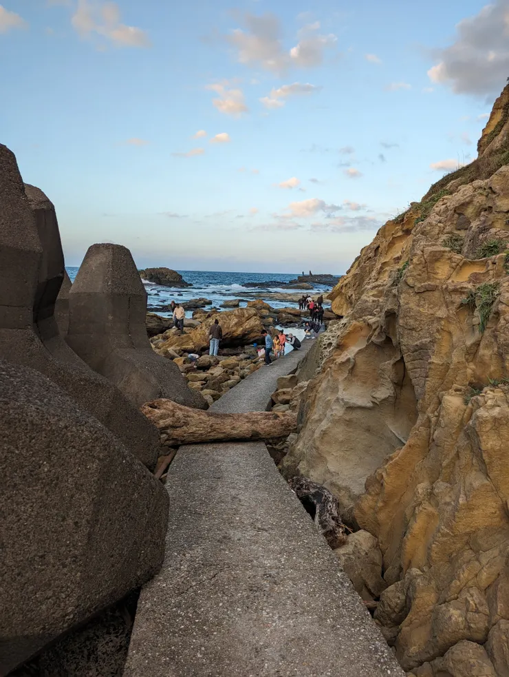 大坪海岸入口處
