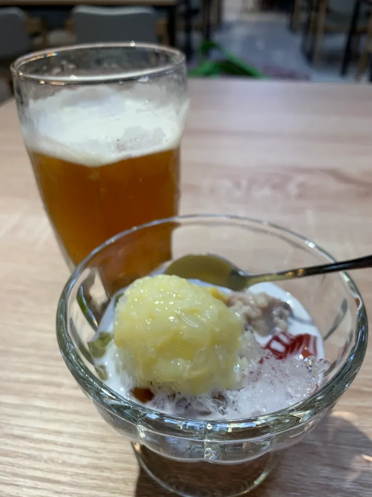 香茅綠茶＋摩摩渣渣