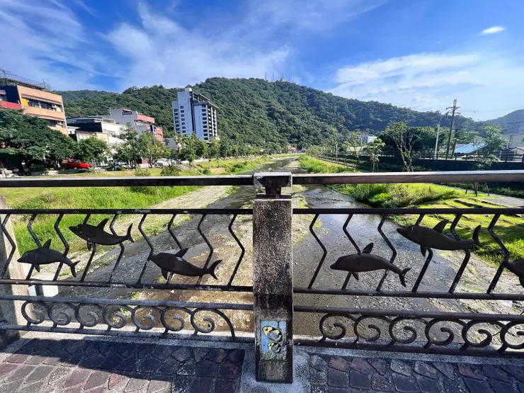 從白米橋看蘇澳煙波飯店