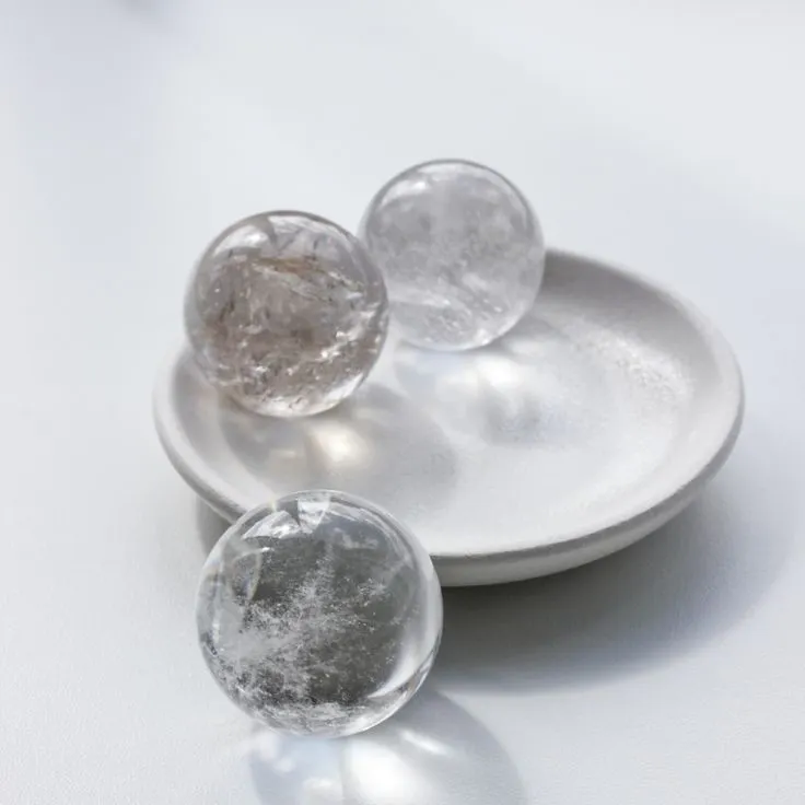 白水晶球是淨化思緒的選擇