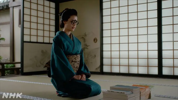 阿貞本質上跟蔦重很像，都是愛書之人