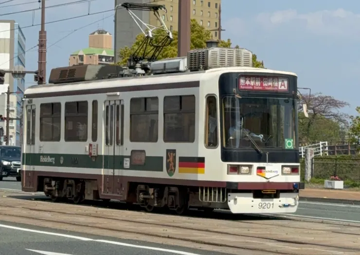 隨處可見的可愛路面電車