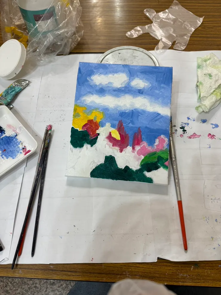 兩色色塊的調和