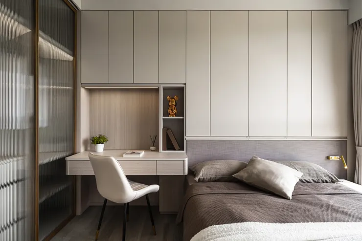 原作品連結：藝瓦設計品牌，森林之星D1，臥室收納系統櫃