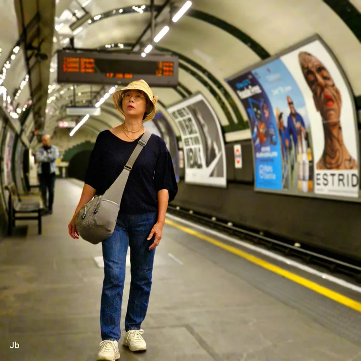 【近5點半才再出門，決定去海德公園(Hyde Park)，雖然可用走的，為省腳力，還是搭兩站地鐵。】