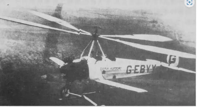 早期研發的旋翼飛行器