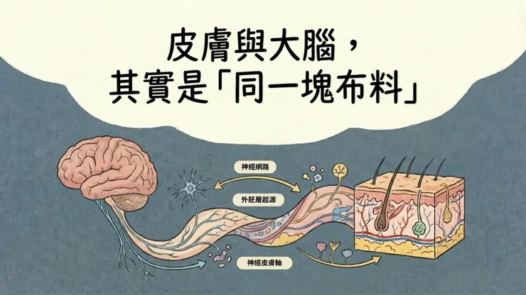 皮膚與大腦，其實是同一塊布料