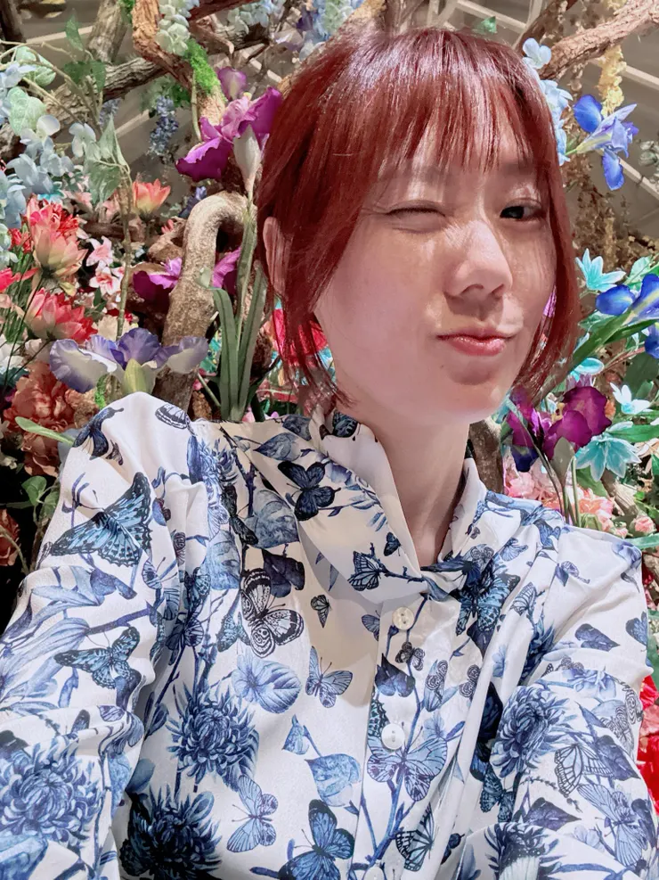 穿法3.打平結或別上別針