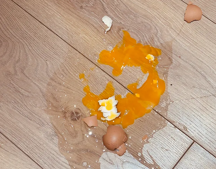 早上想要煎一顆太陽蛋...