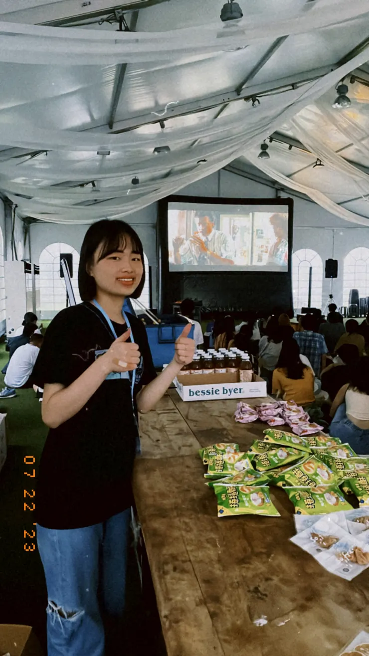 夜夜有影ㄉ我：滿滿的贊助品，讚！／廖翊帆提供