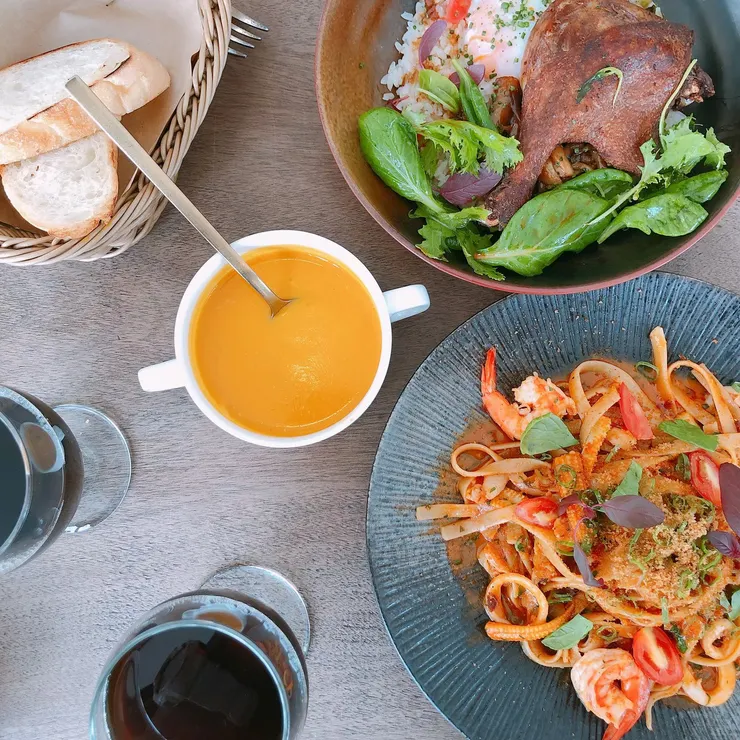 餐點看起來也很美