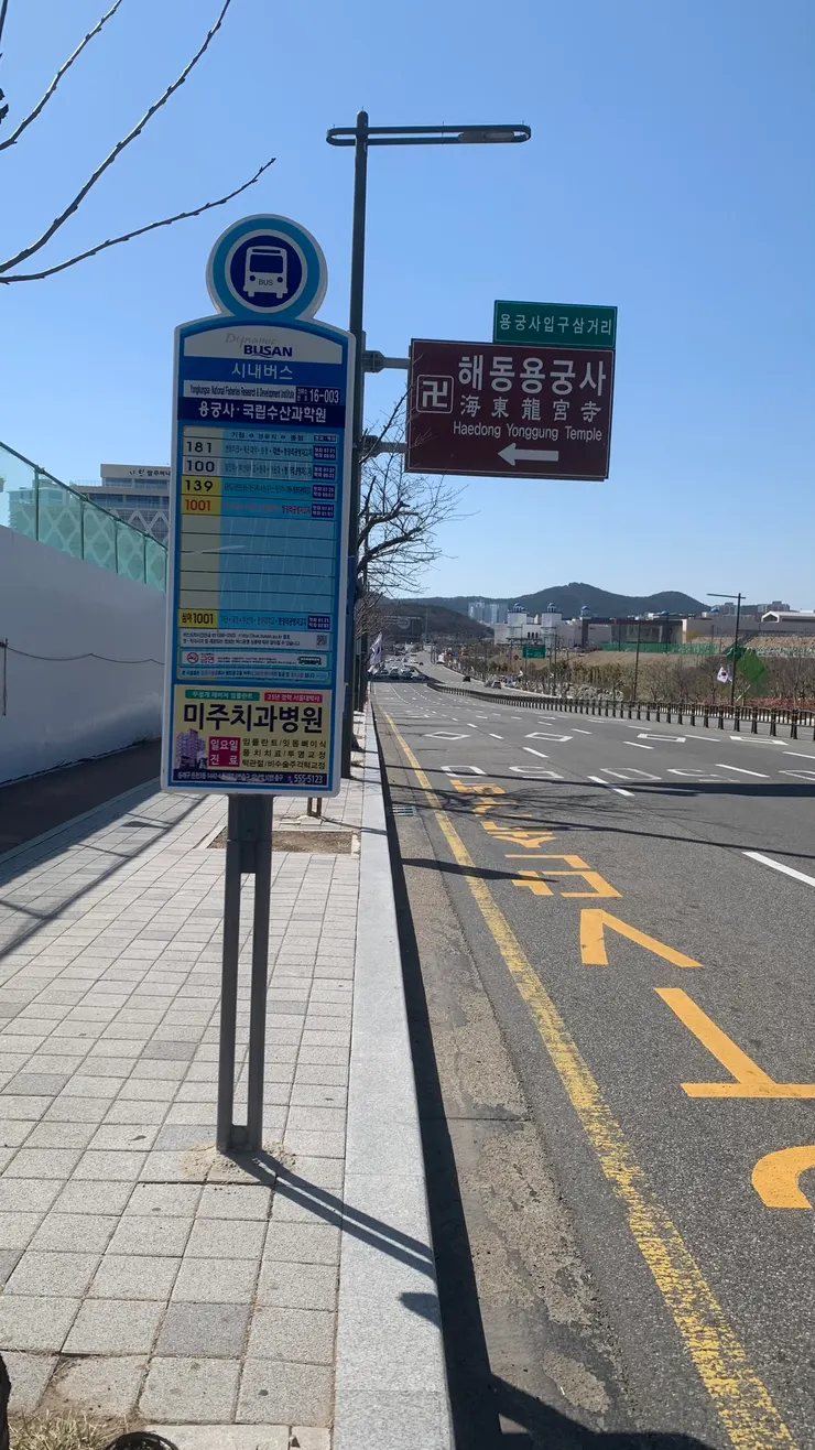 海東龍宮寺有車直達機張。