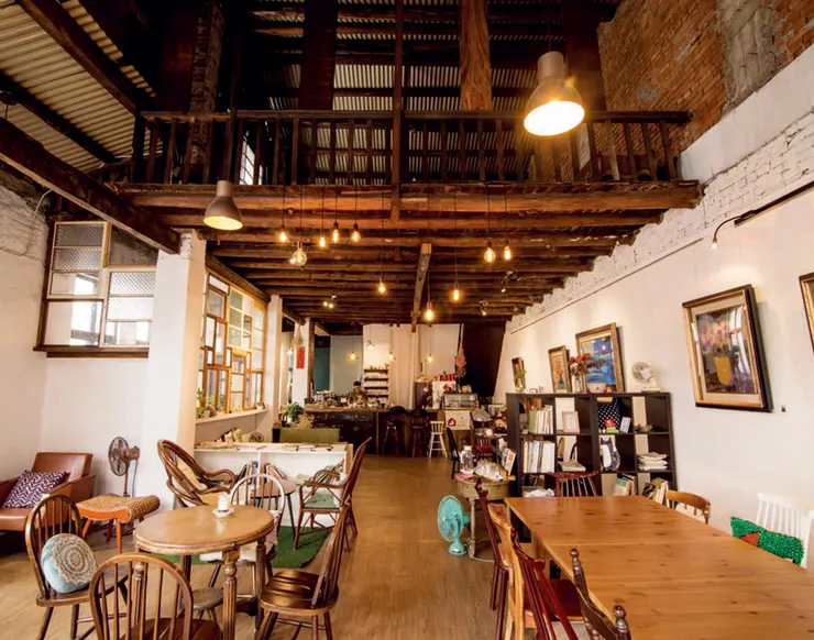 台北精品咖啡館內景