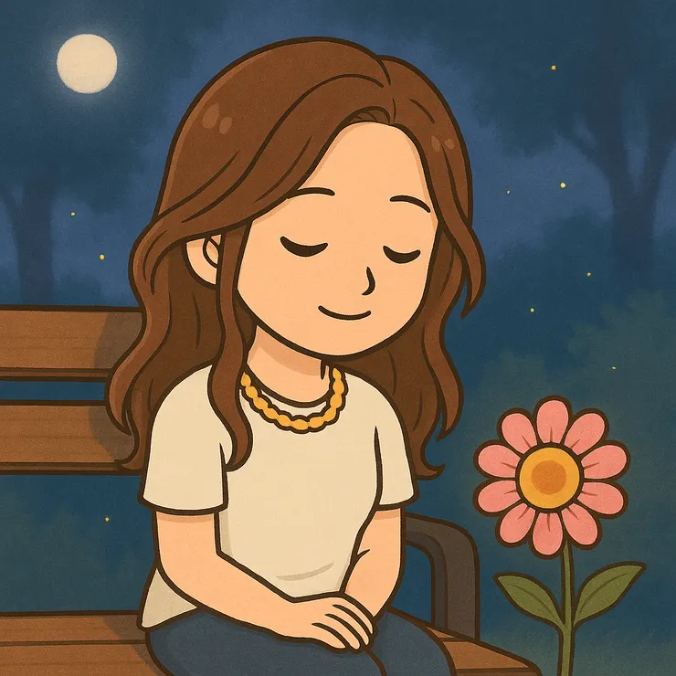 那不是拯救，只是陪她靜靜坐了一會