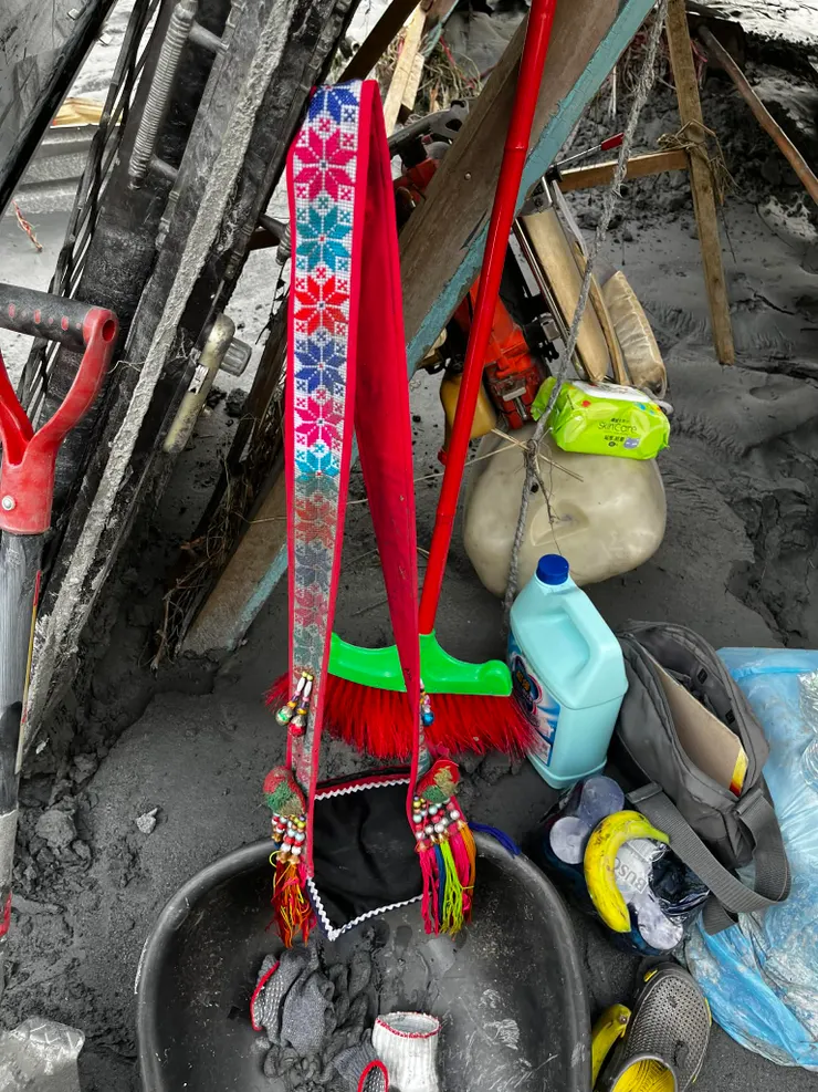 現場拍到的情人袋