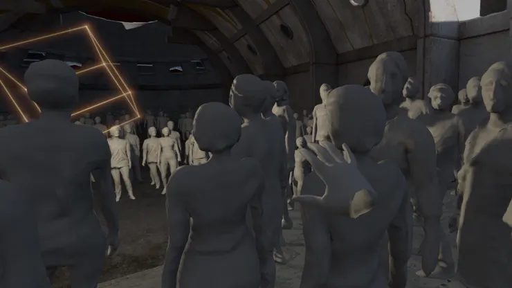 雙導演希望欣賞者在《Shadowtime》明確感受到自己同時處於現實世界與虛擬世界。（圖片來源：https://www.kff.tw/en/film/content/4586）