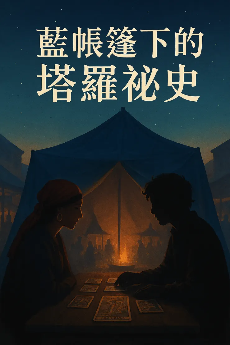 《塔羅牌的祕密起點:流浪牌匠與藍帳篷占卜師》