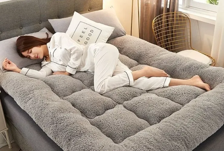 羊羔絨床墊