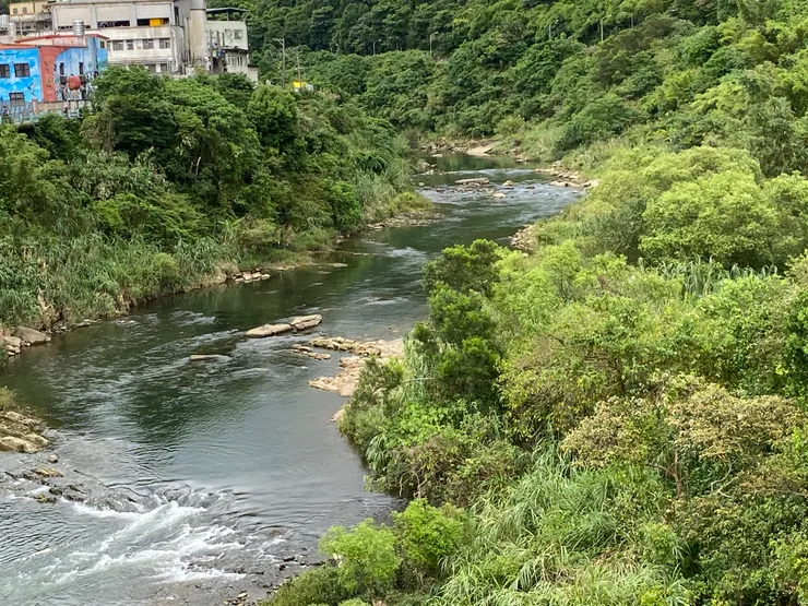 橋下的基隆河