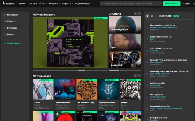 此網站都是以單曲作購買，DJ們會等打折再一次買進。