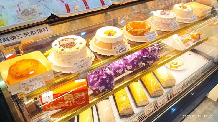 ▲宝泉也有生日蛋糕、彌月蛋糕（須提前三天預訂）