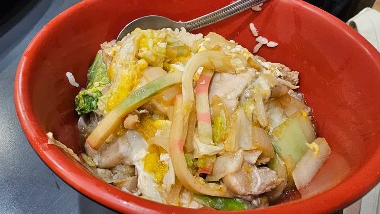 這是儒儒的親子丼飯!也是超級好吃!