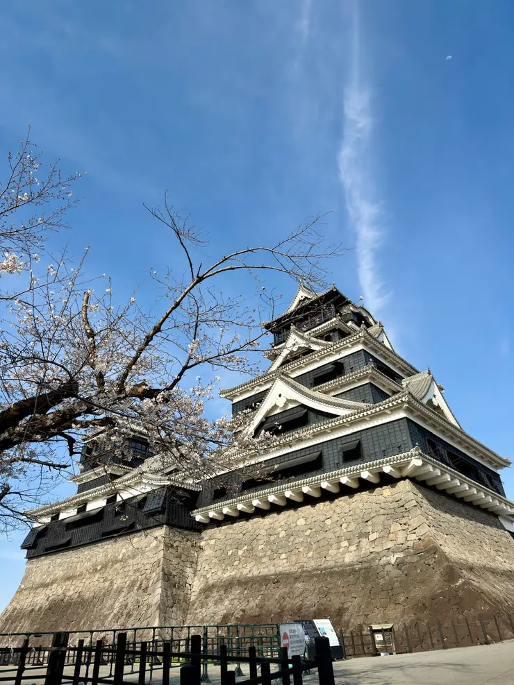 下午3-4點走到天守閣背面更適合拍人像