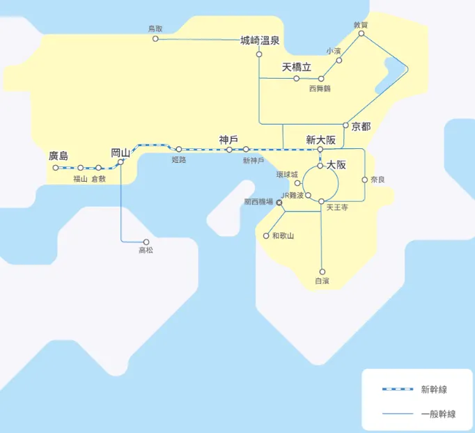 關西迷你鐵路周遊券 JR Kansai Mini PASS｜eMCO 電子票 source:KKday