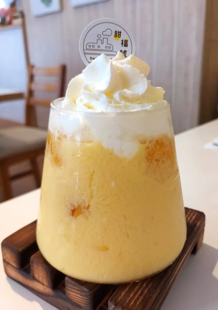 熱帶水果優格飲