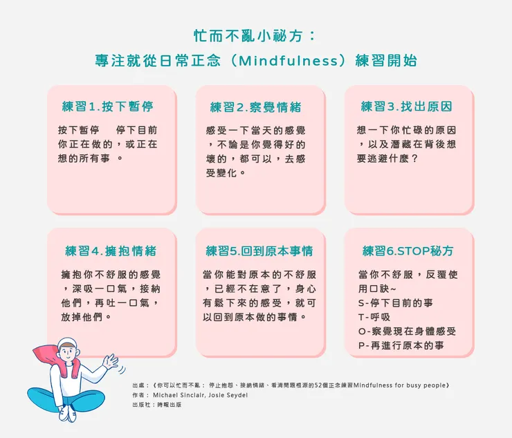 日常生活中的正念練習