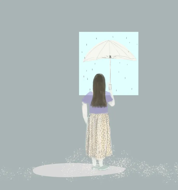 狼狽的雨