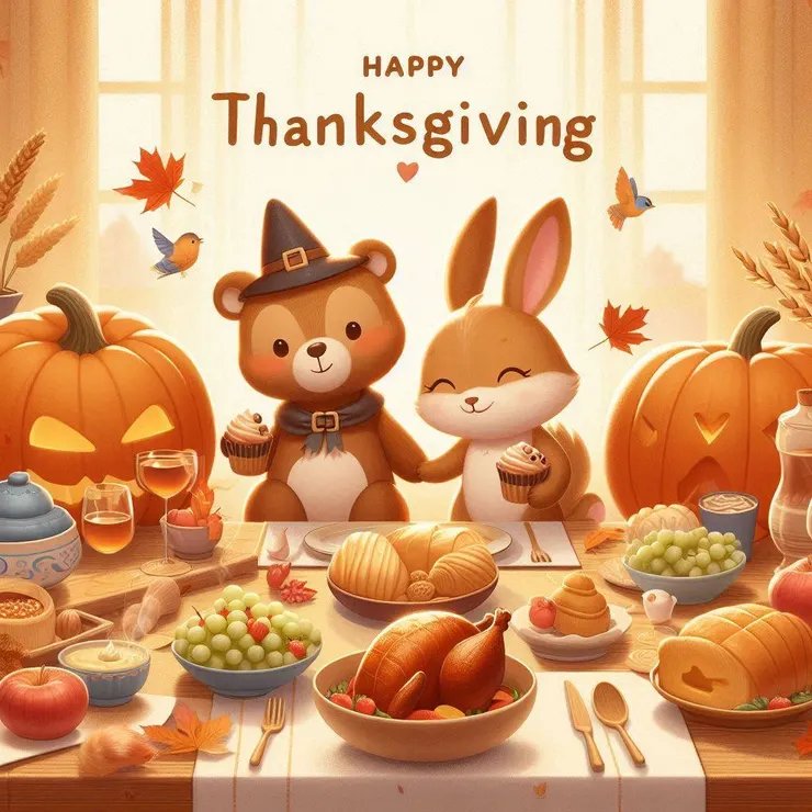 感恩節-AI繪圖