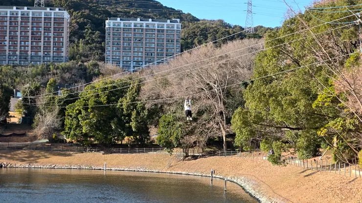 跨運河300m滑行衝刺，十分刺激！