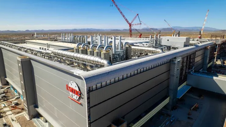 台積電在 Arizona 新建的廠房，Source: The Engineer