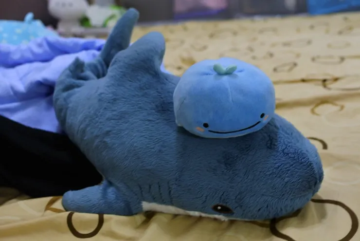 整個清潔完畢、修補好後的玩偶依舊如新