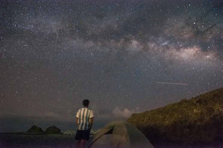 追風景事件可遇不可求的事情，但當時的我卻難以理解。（筆者攝影）