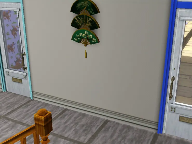 牆上當然要掛些裝飾品。