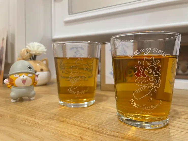 夏天啊，不管有沒有颱風，都可以來喝杯清涼的啤酒🍻