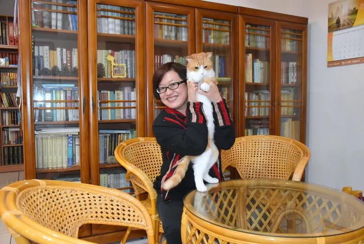 黃小咪擁有超長的身裁(李建崑攝影)