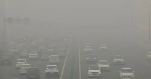 印度冬季濃霧天氣現象