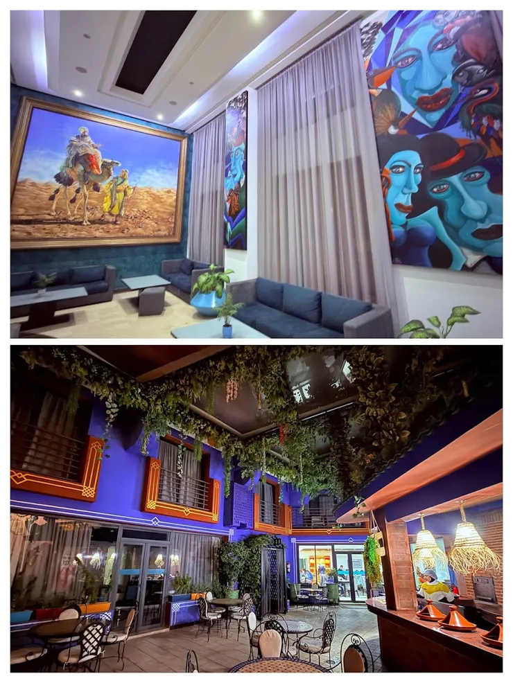 每天都是摸黑吃早餐，因為8點半才日出。